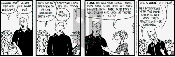 Clear Blue Water on Wednesday March 1, 2006 Comic Strip