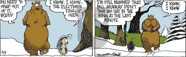 The Grizzwells on Monday December 5, 2016 Comic Strip