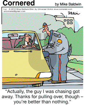 Cornered on Wednesday January 4, 2012 Comic Strip