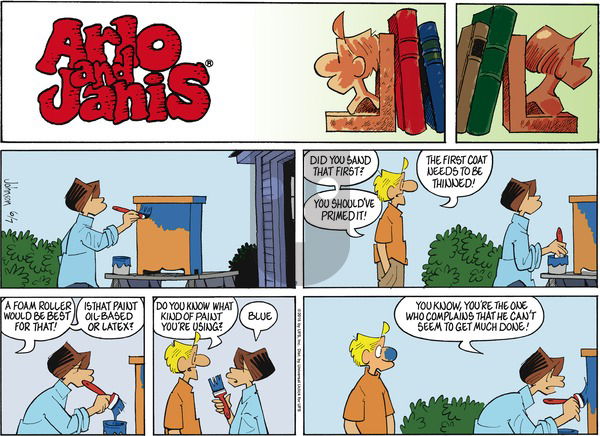 Arlo and Janis on Sunday June 7, 2015 Comic Strip