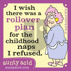 Aunty Acid on Wednesday November 16, 2016 Comic Strip