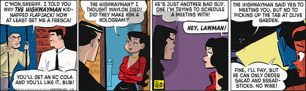 Rip Haywire on Monday January 13, 2014 Comic Strip