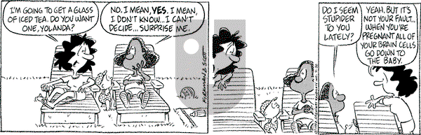Baby Blues on Thursday April 30, 1992 Comic Strip