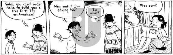 Ali's House on Friday February 25, 2022 Comic Strip