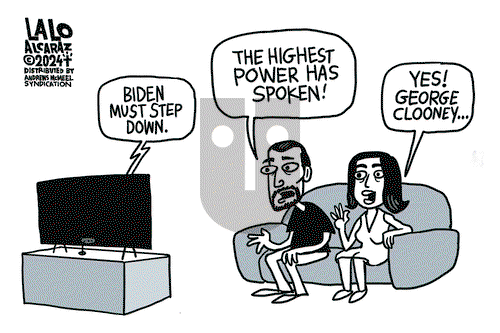 Lalo Alcaraz on Thursday July 11, 2024 Comic Strip