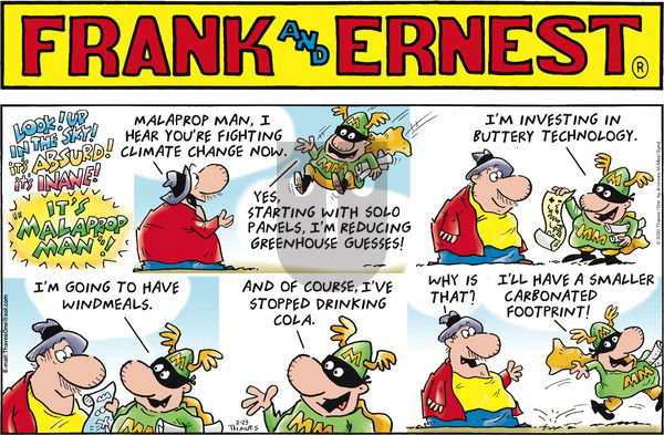 Frank and Ernest on Sunday February 23, 2020 Comic Strip