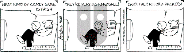 The Born Loser on Tuesday September 28, 2004 Comic Strip