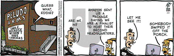 La Cucaracha on Friday February 2, 2018 Comic Strip