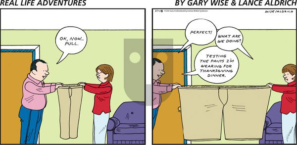 Real Life Adventures on Sunday November 18, 2018 Comic Strip