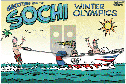 Win, Lose, Drew on Thursday February 13, 2014 Comic Strip