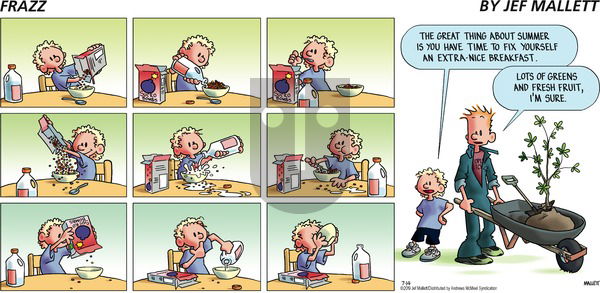 Frazz on Sunday July 14, 2019 Comic Strip