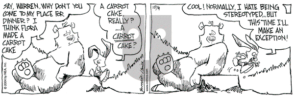 The Grizzwells on Saturday October 9, 2004 Comic Strip