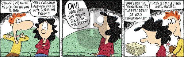Baby Blues on Saturday December 2, 2006 Comic Strip