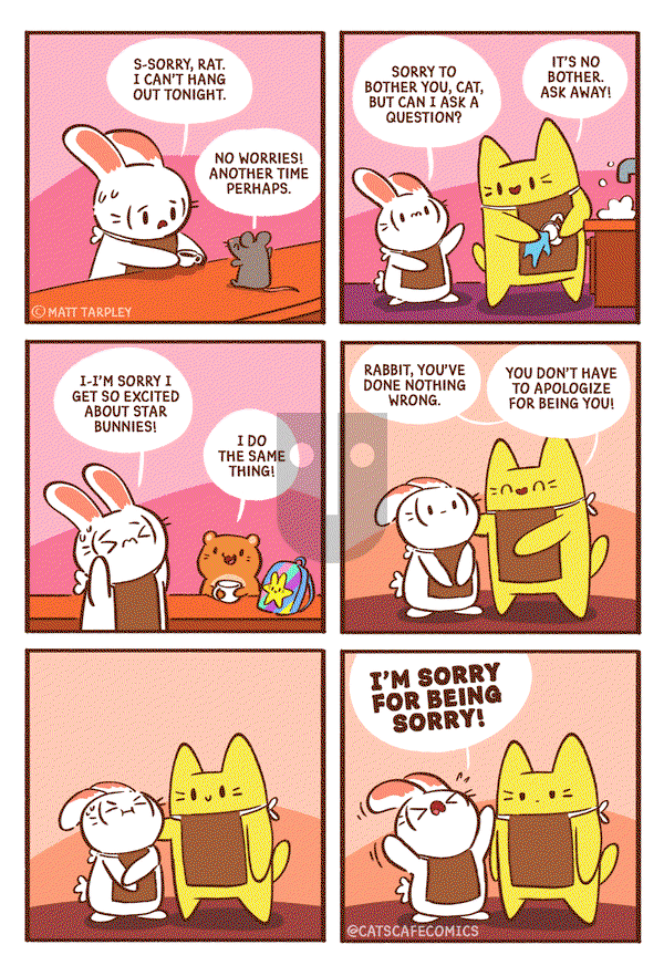 Cat's Cafe on Wednesday April 13, 2022 Comic Strip