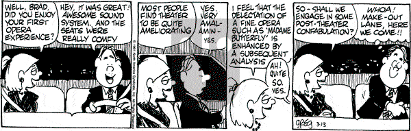 Luann on Wednesday March 13, 1991 Comic Strip
