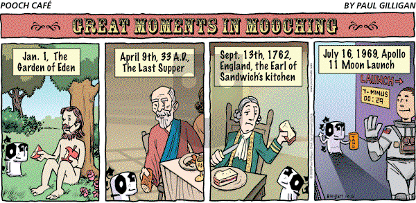 Pooch Cafe on Sunday December 6, 2009 Comic Strip