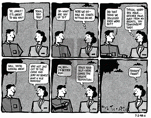 Ted Rall on Thursday July 2, 1998 Comic Strip