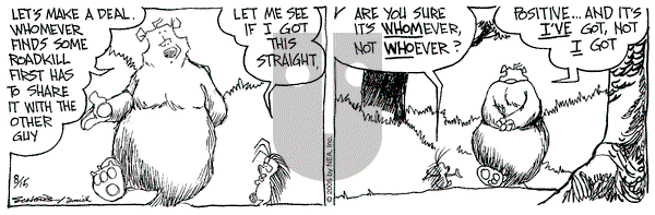 The Grizzwells on Monday August 15, 2005 Comic Strip
