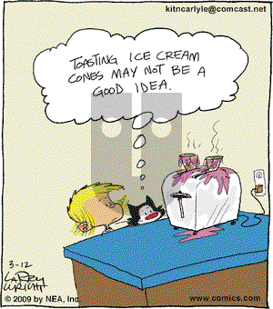 Kit 'N' Carlyle on Thursday March 12, 2009 Comic Strip