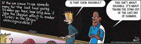 Frazz on Thursday September 21, 2017 Comic Strip