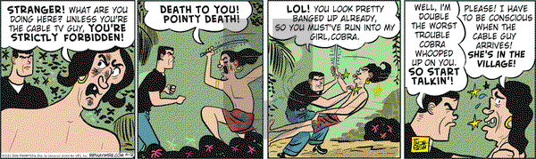 Rip Haywire on Thursday April 12, 2012 Comic Strip