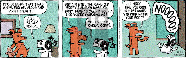 Pooch Cafe on Thursday November 23, 2017 Comic Strip