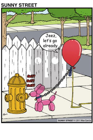 Sunny Street - Wednesday April 24, 2013 Comic Strip