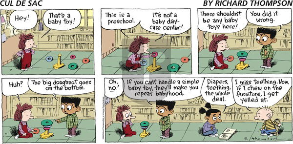 Cul de Sac on Sunday February 22, 2009 Comic Strip