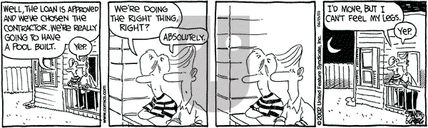 The Buckets on Friday July 26, 2002 Comic Strip