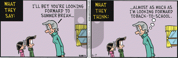 Grand Avenue on Thursday June 7, 2018 Comic Strip