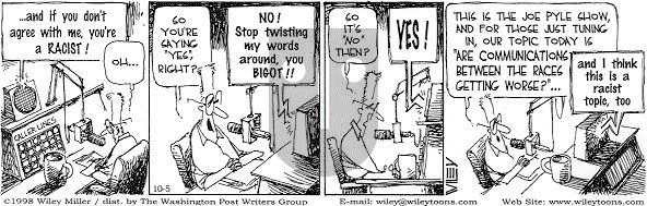 Non Sequitur on Monday October 5, 1998 Comic Strip