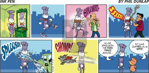 Ink Pen on Sunday May 18, 2008 Comic Strip