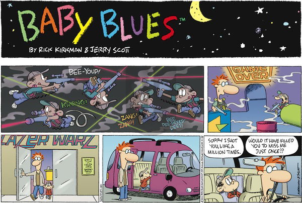 Baby Blues on Sunday December 28, 2014 Comic Strip