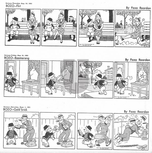 Bozo - Thursday November 28, 2024 Comic Strip