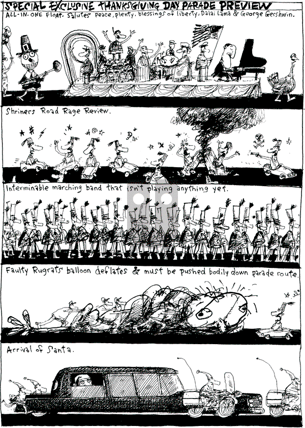 Richard's Poor Almanac on Monday December 5, 2011 Comic Strip