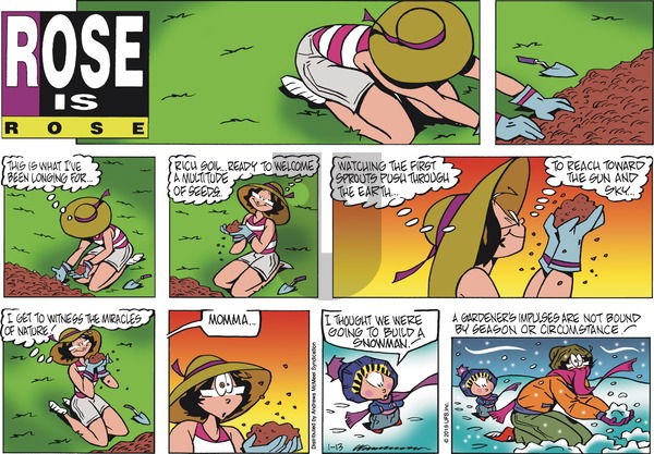 Rose is Rose on Sunday January 13, 2019 Comic Strip