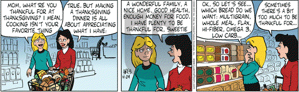 Luann - Monday November 24, 2008 Comic Strip