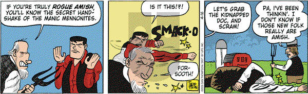Rip Haywire on Thursday April 16, 2009 Comic Strip