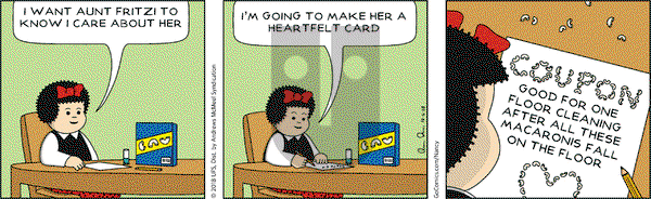 Nancy on Saturday October 6, 2018 Comic Strip