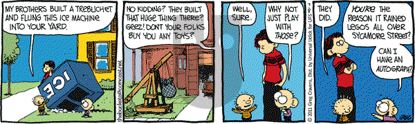 The Buckets on Friday July 8, 2011 Comic Strip