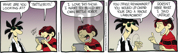 The Buckets on Tuesday October 23, 2018 Comic Strip