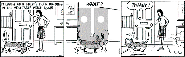 Fred Basset on Tuesday November 4, 2003 Comic Strip