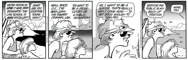 Doonesbury on Wednesday March 5, 1997 Comic Strip