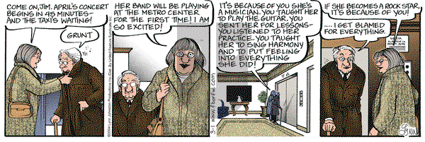 For Better or For Worse on Monday March 1, 2004 Comic Strip