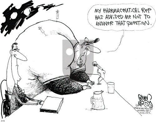 Glenn McCoy on Saturday March 19, 2005 Comic Strip