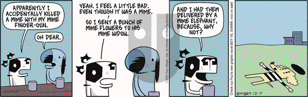 Pooch Cafe - Saturday December 7, 2024 Comic Strip