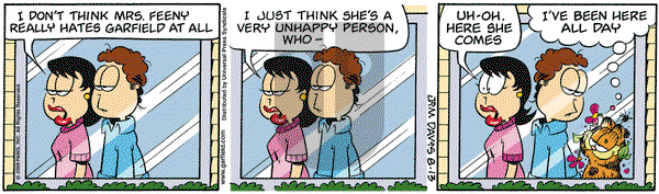 Garfield on Thursday August 13, 2009 Comic Strip