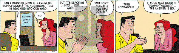 Rip Haywire on Tuesday March 7, 2017 Comic Strip