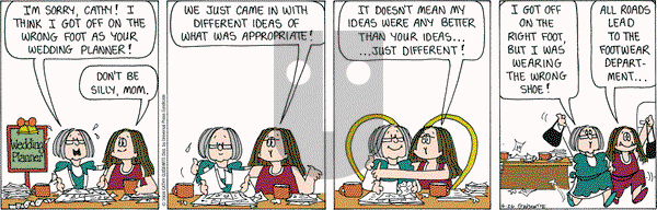 Cathy Classics on Saturday June 26, 2004 Comic Strip