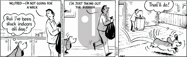 Fred Basset on Thursday May 22, 2008 Comic Strip